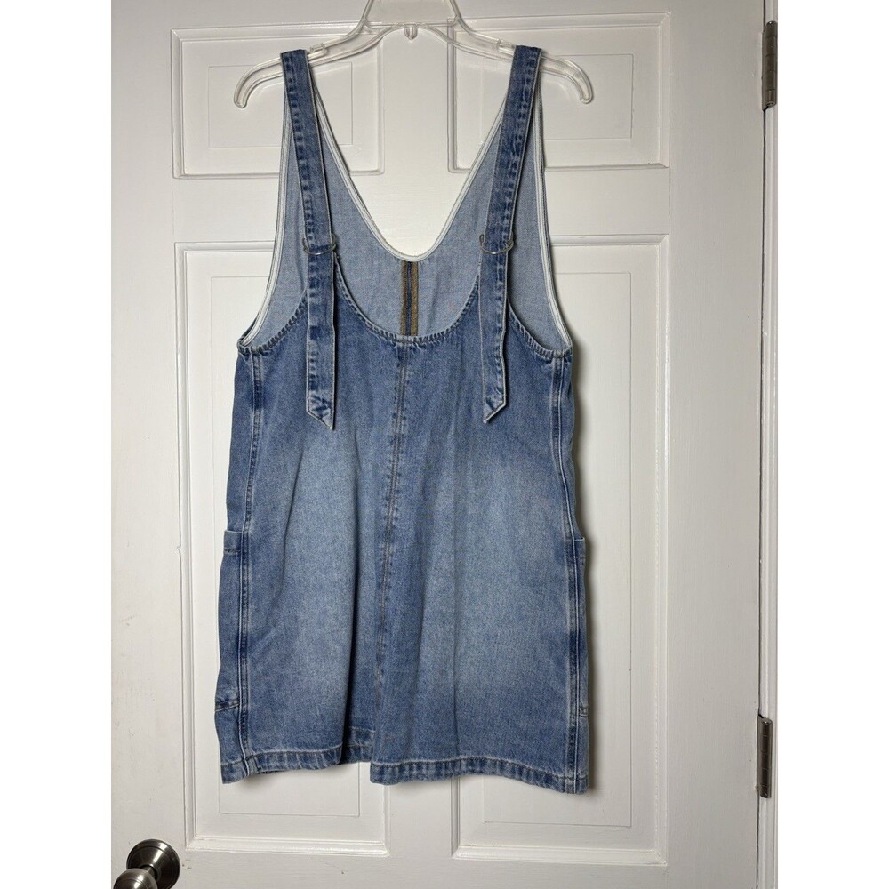 We The Free Denim Overall Dress Women’s Size S - Picture 3 of 6